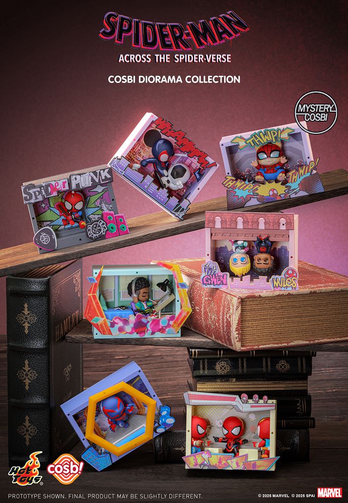 Across The Spider - Verse Cosbi Bobble-Head Collection