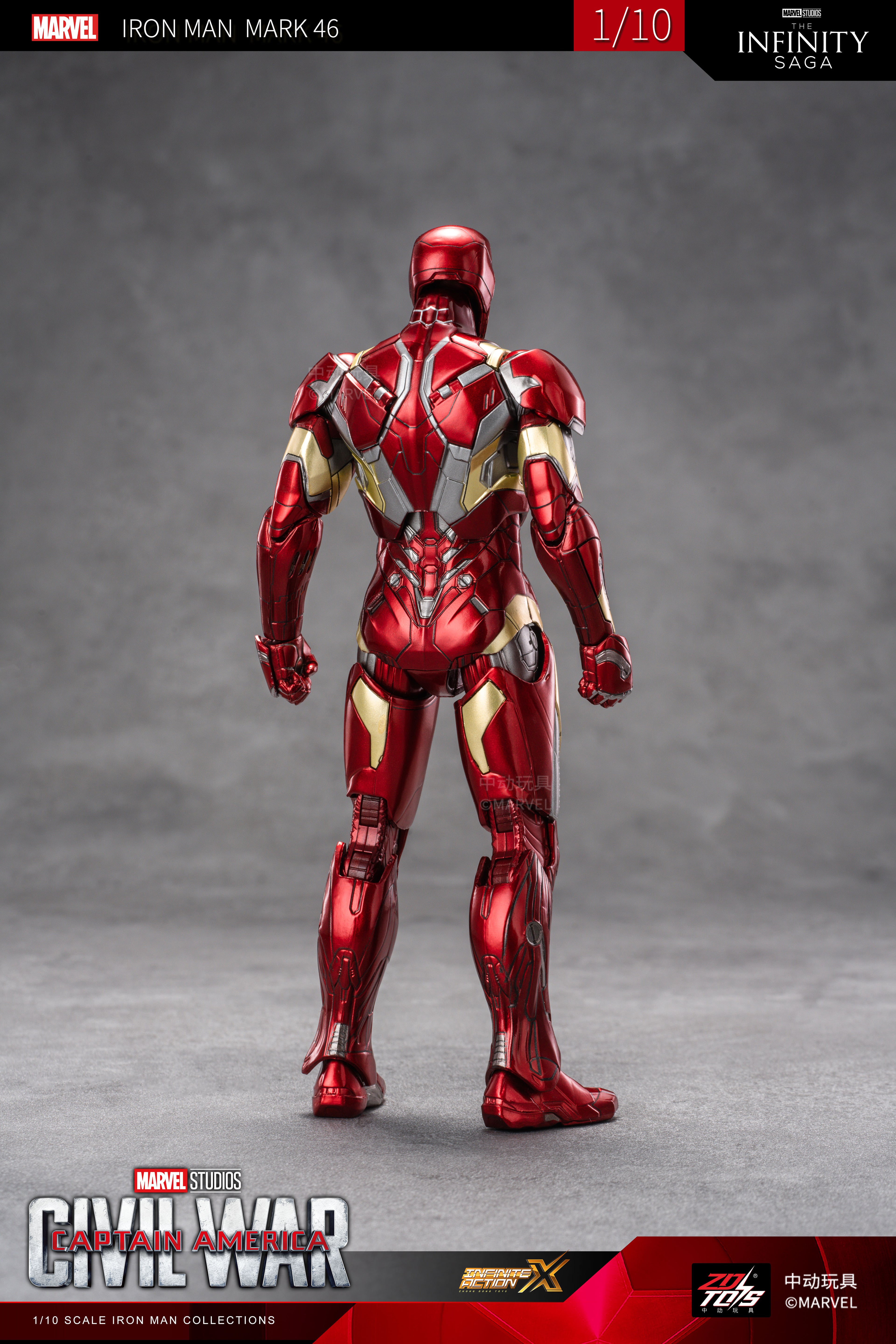 Iron Man Mark 46  Civil War Captain America