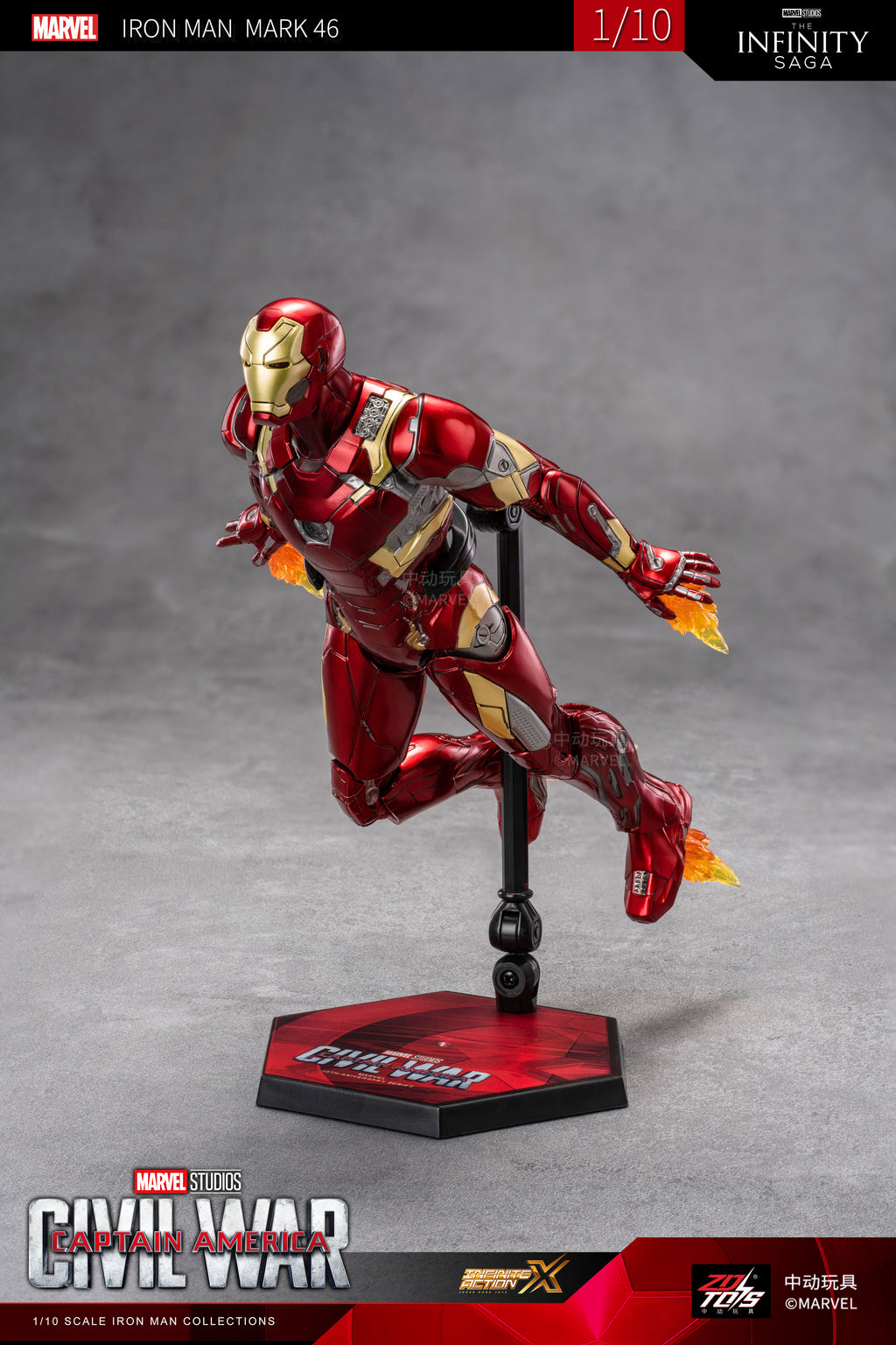 Iron Man Mark 46  Civil War Captain America