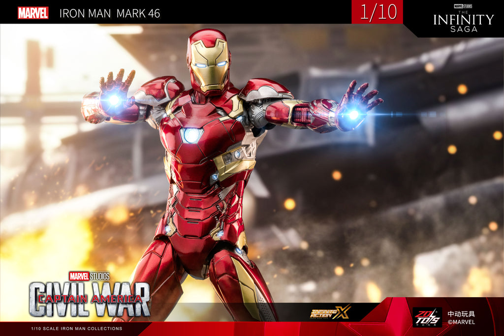 Iron Man Mark 46  Civil War Captain America