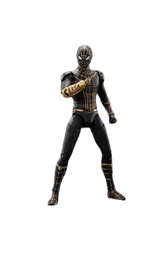 Spiderman Black & Gold Suit - No Way Home