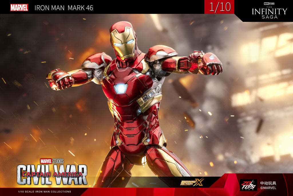 Iron Man Mark 46  Civil War Captain America