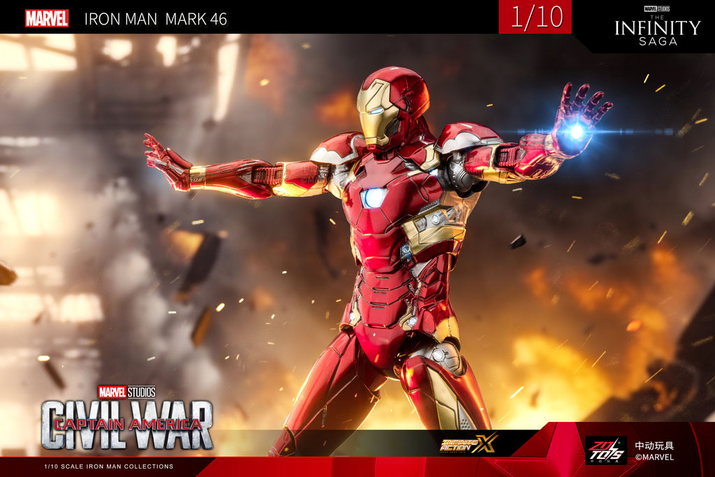Iron Man Mark 46  Civil War Captain America