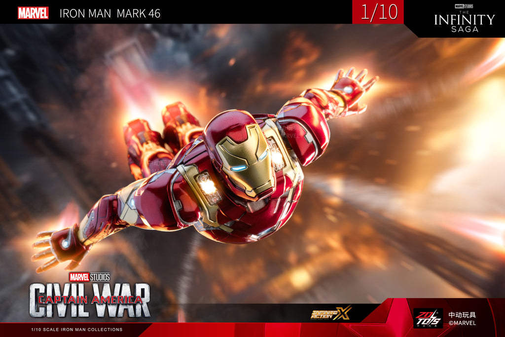 Iron Man Mark 46  Civil War Captain America