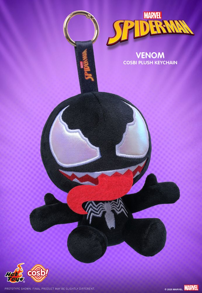 Spiderman Cosbi Plush Keychain