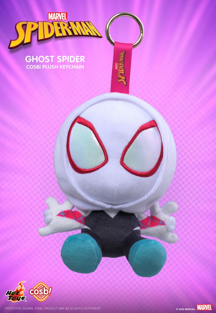 Spiderman Cosbi Plush Keychain