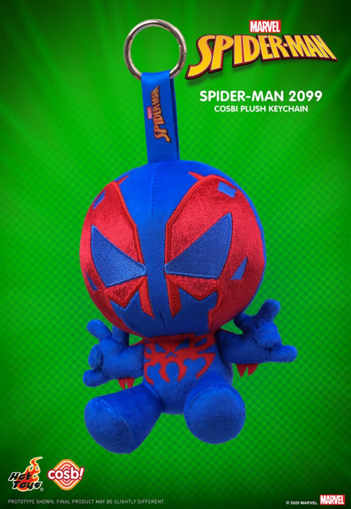 Spiderman Cosbi Plush Keychain