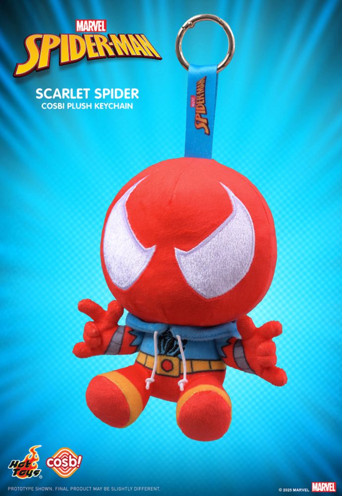 Spiderman Cosbi Plush Keychain