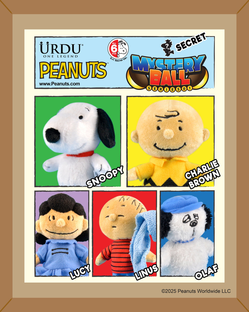 URDU Peanuts Mystery Ball - Snoopy
