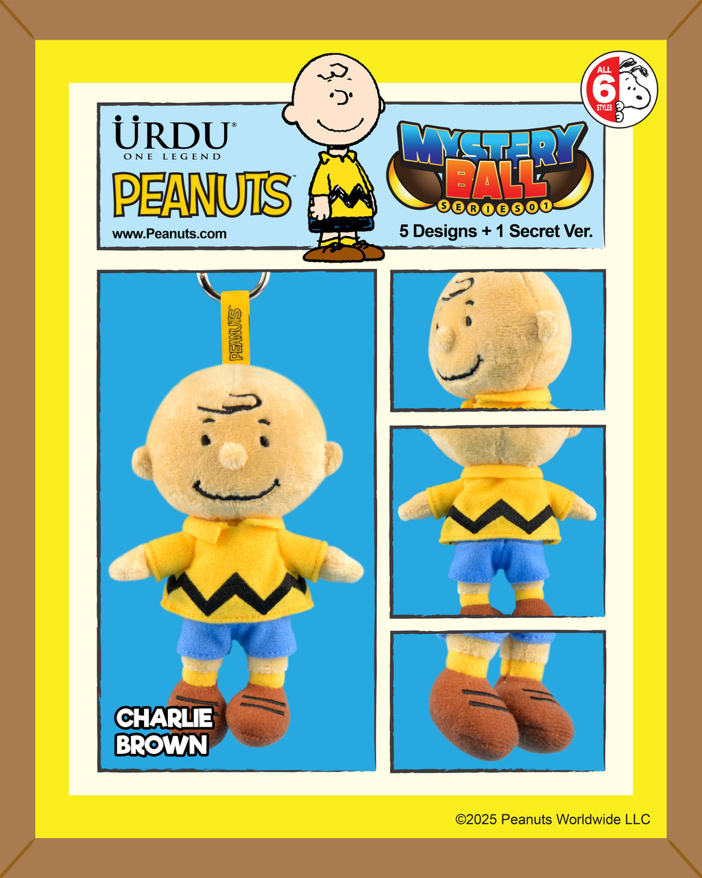 URDU Peanuts Mystery Ball - Snoopy