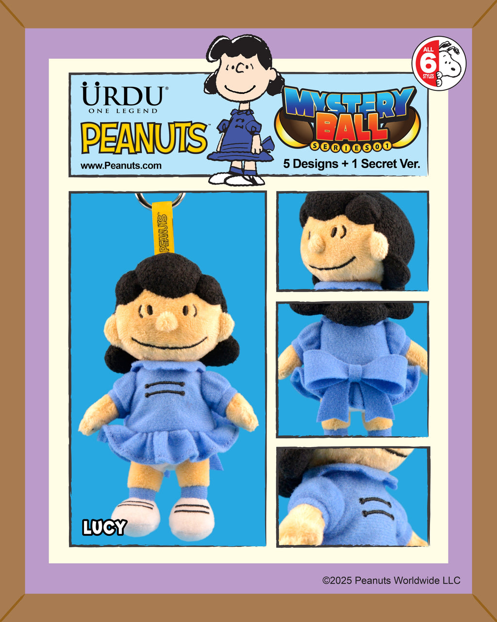 URDU Peanuts Mystery Ball - Snoopy