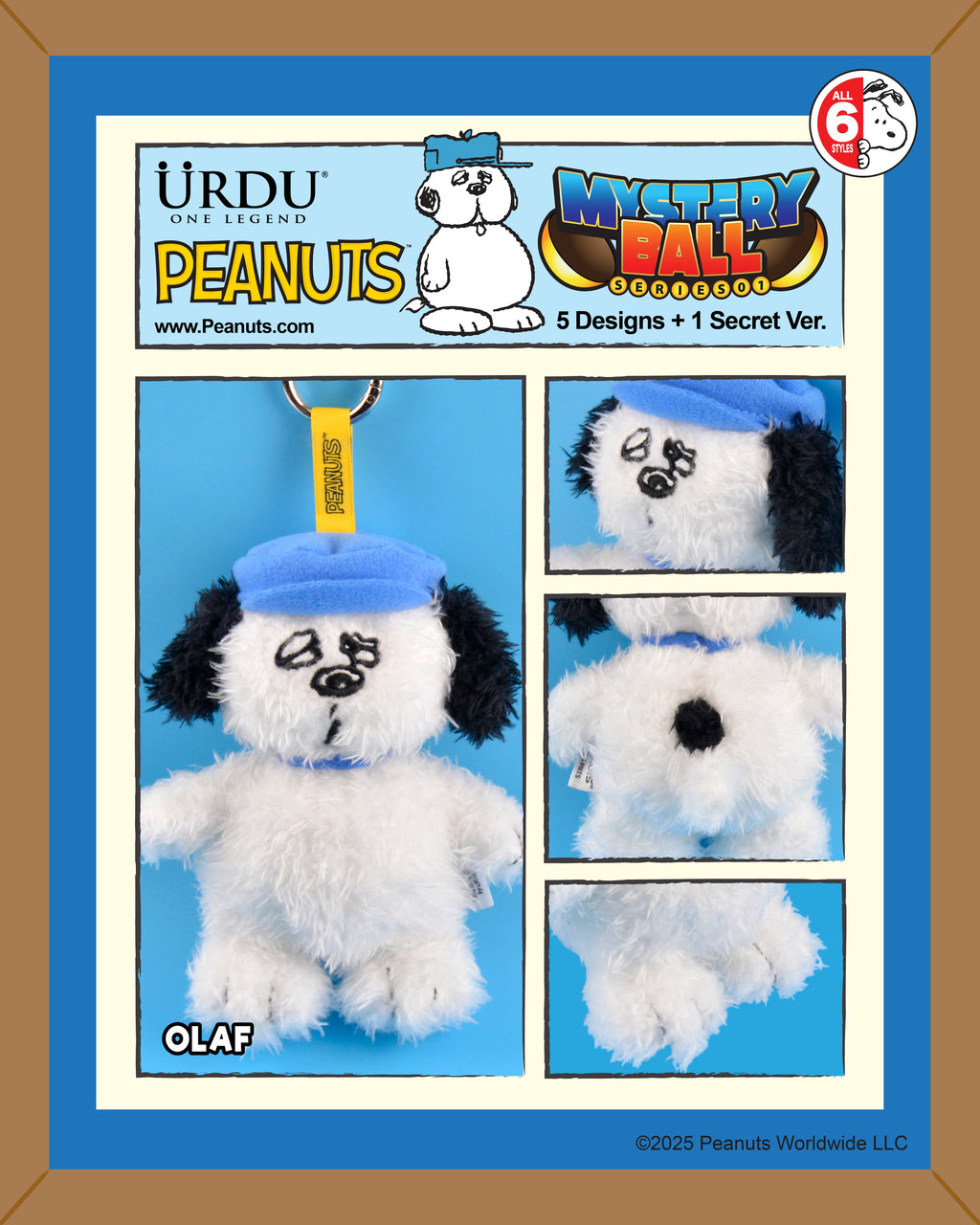 URDU Peanuts Mystery Ball - Snoopy