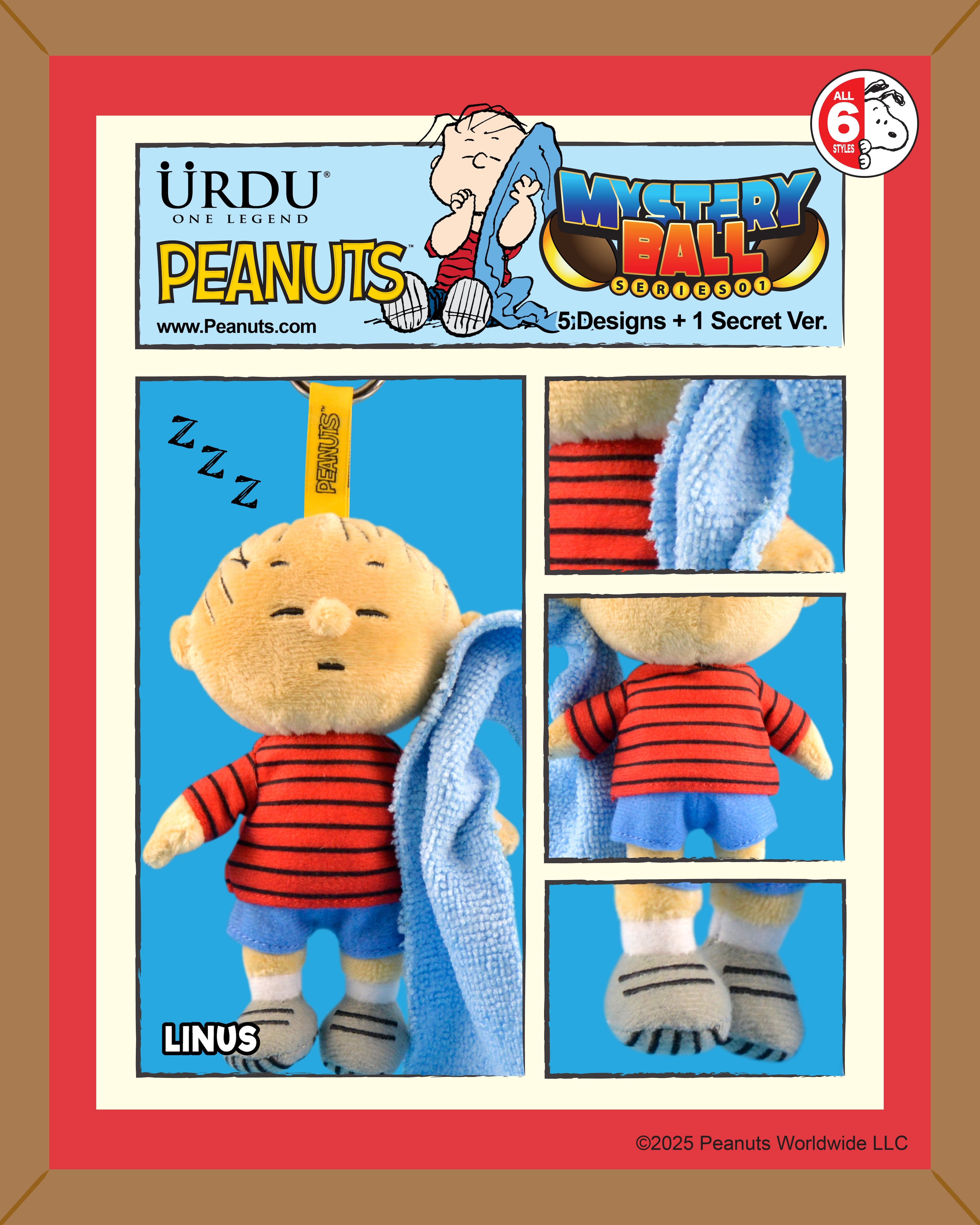 URDU Peanuts Mystery Ball - Snoopy