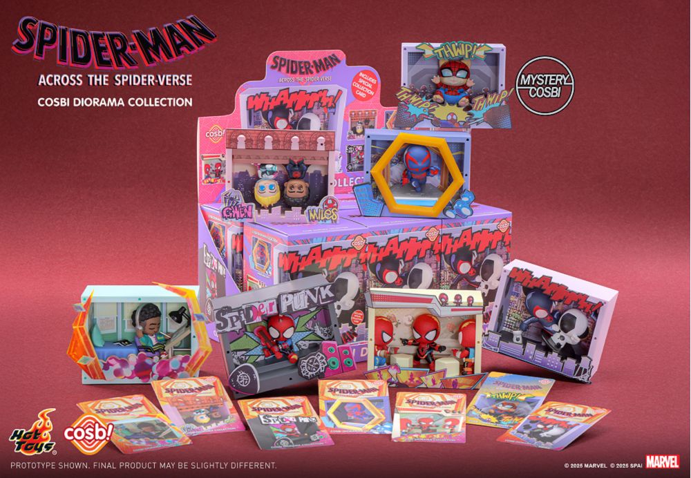 Across The Spider - Verse Cosbi Bobble-Head Collection