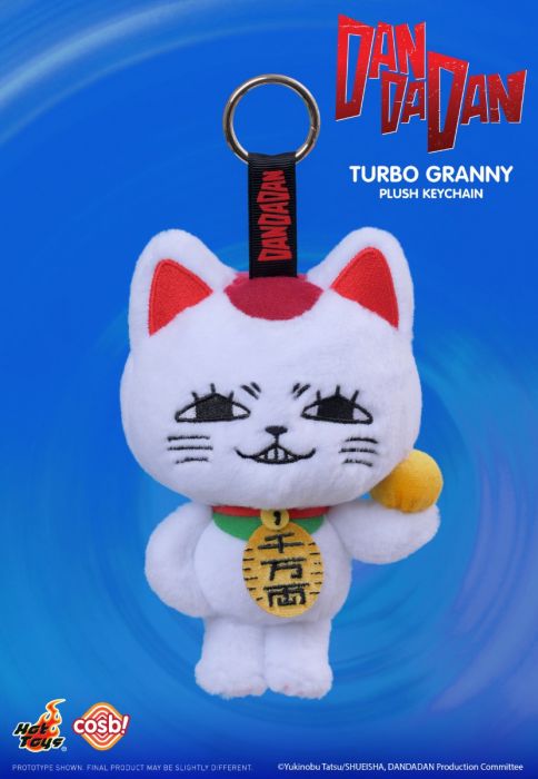 Dandadan Turbo Granny Plush Keychain