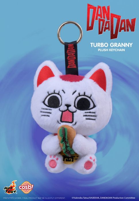 Dandadan Turbo Granny Plush Keychain