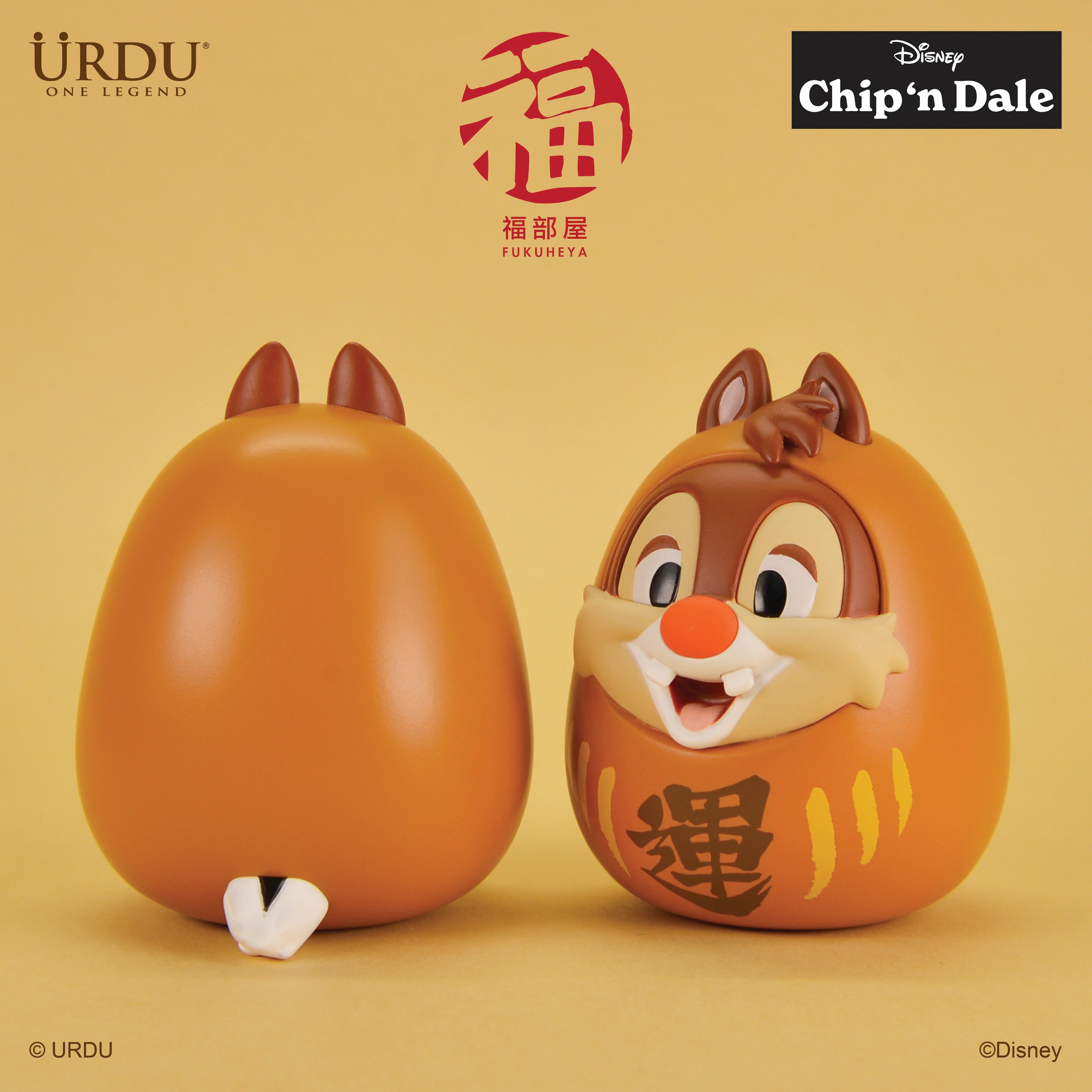 URDU Fukuheya Lucky Series - Chip & Dale