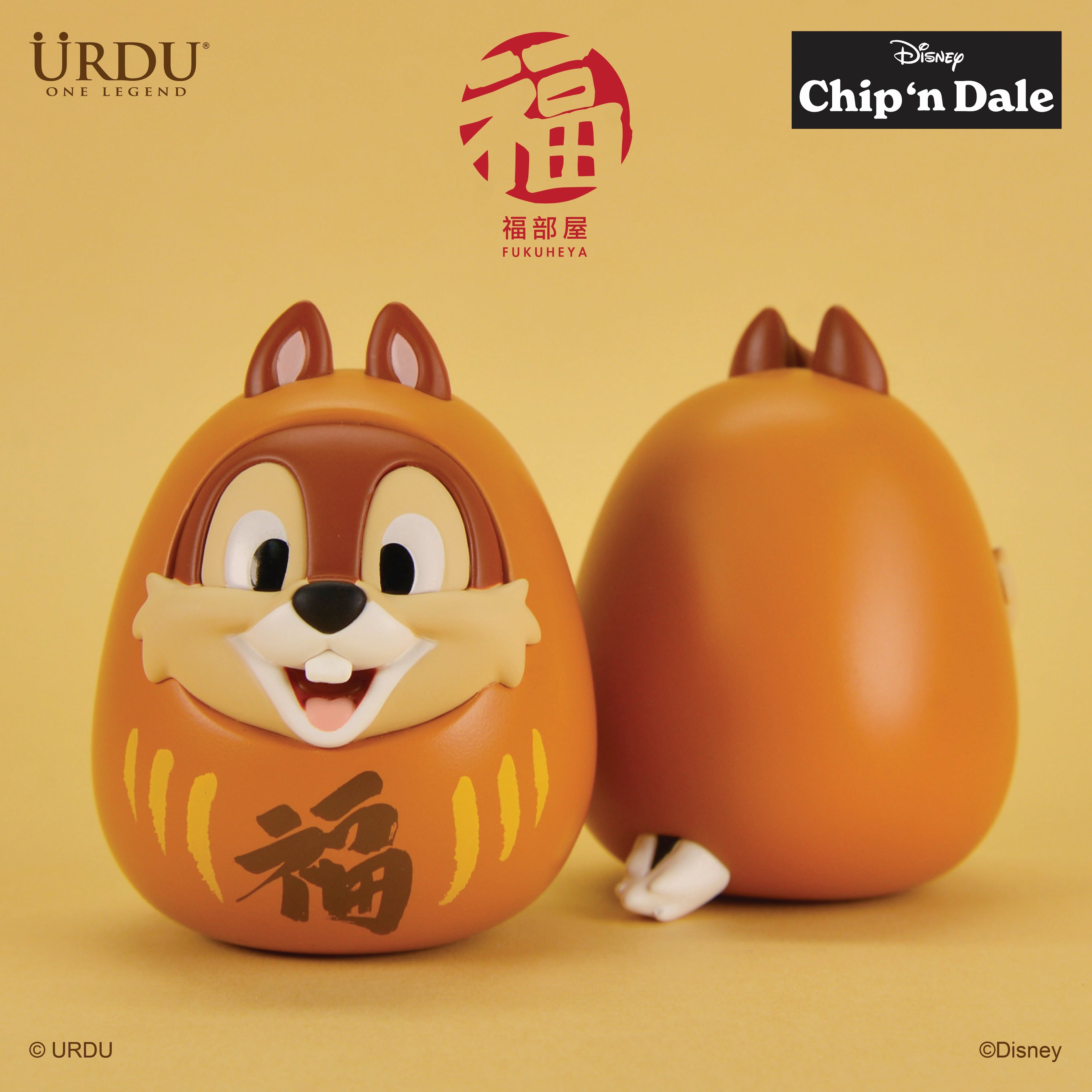 URDU Fukuheya Lucky Series - Chip & Dale
