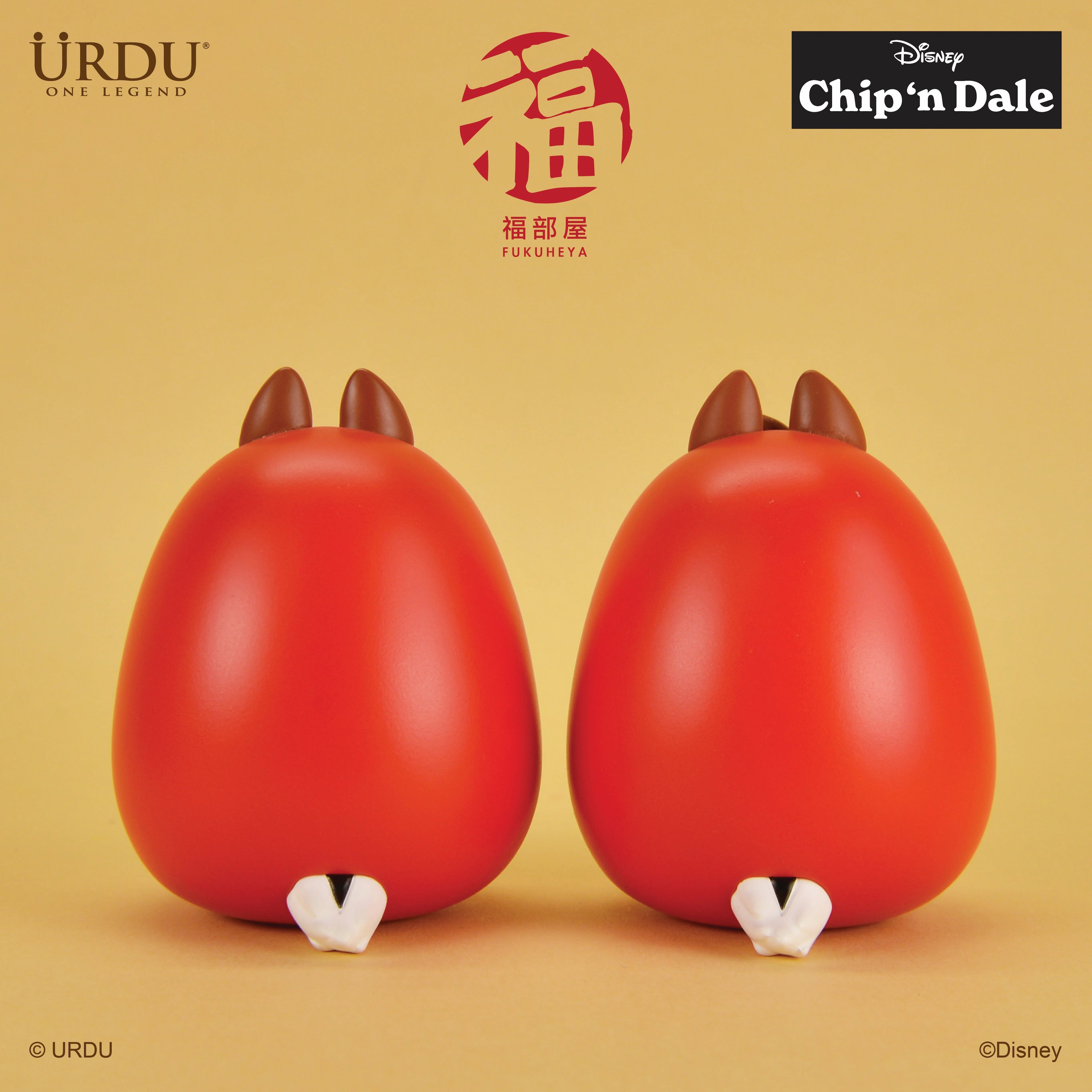 URDU Fukuheya Lucky Series - Chip & Dale