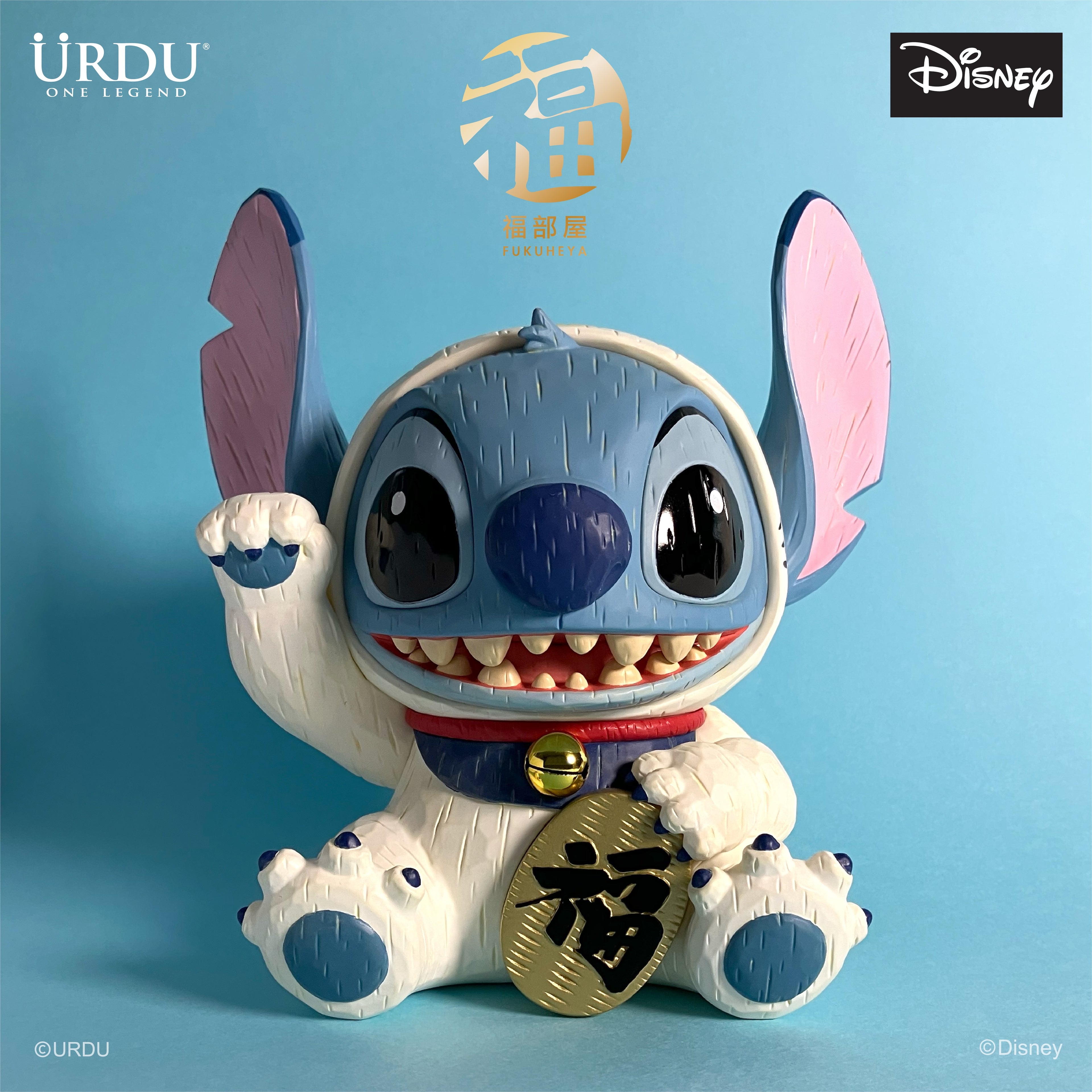 URDU Fukuheya Maneki Neko - Stitch