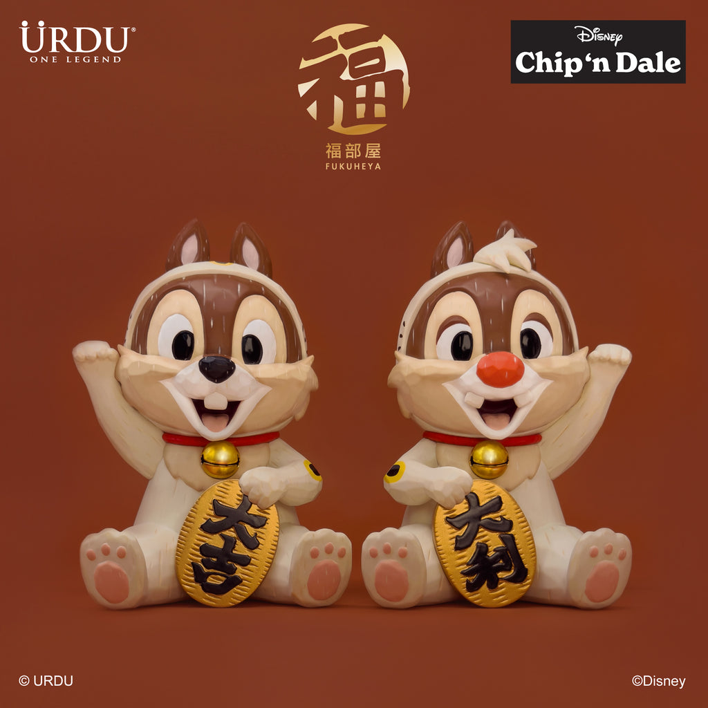 URDU Fukuheya Maneki Neko - Chip & Dale