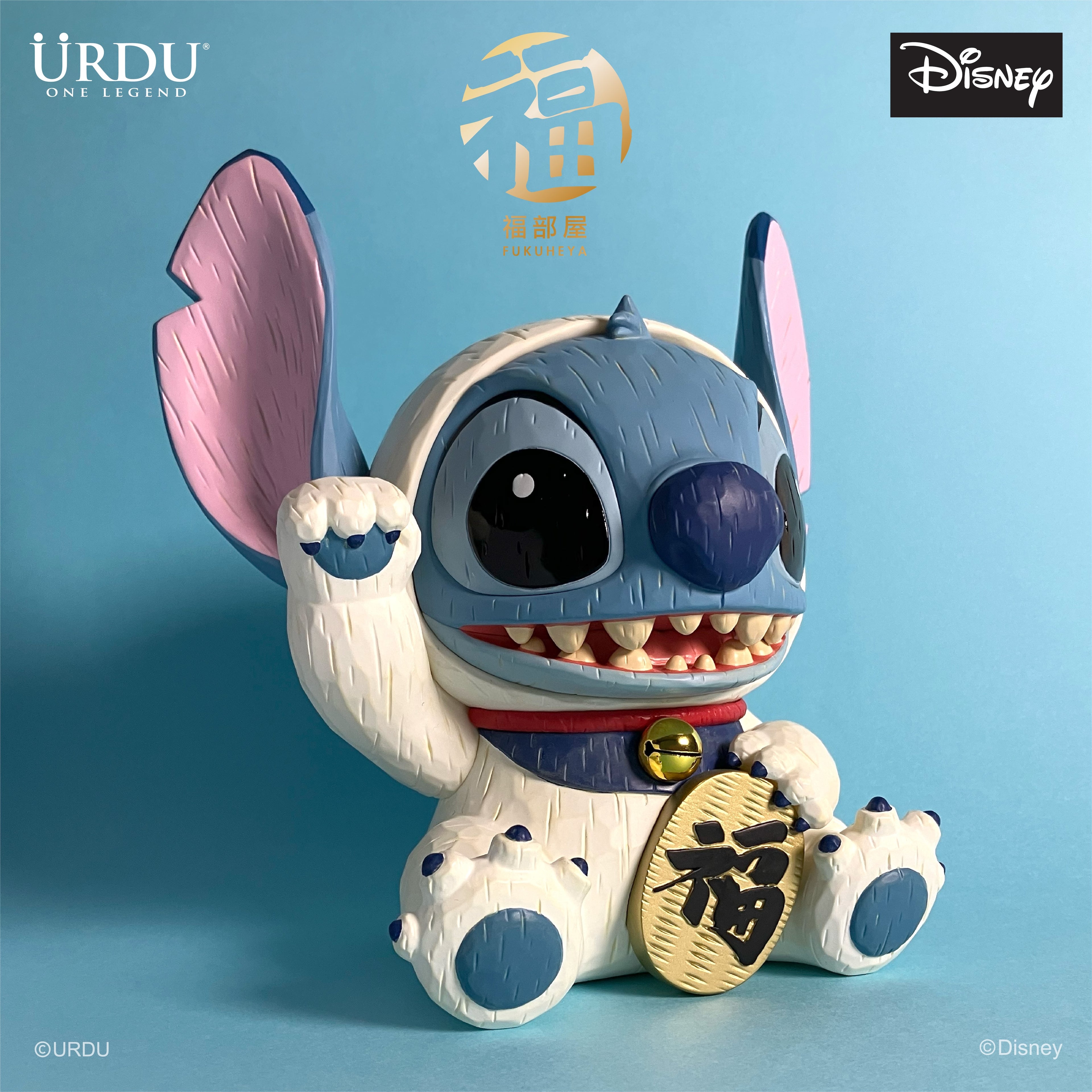URDU Fukuheya Maneki Neko - Stitch
