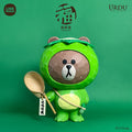 URDU Line Friends Meets Fukuheya Kappa - Brown