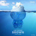 URDU Line Friends Figure - Brown (Iceberg)