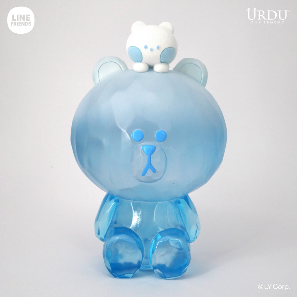 URDU Line Friends Figure - Brown (Iceberg)