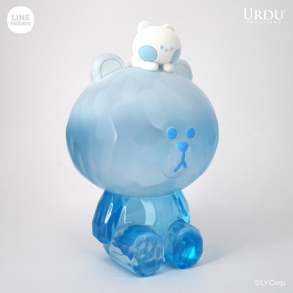 URDU Line Friends Figure - Brown (Iceberg)