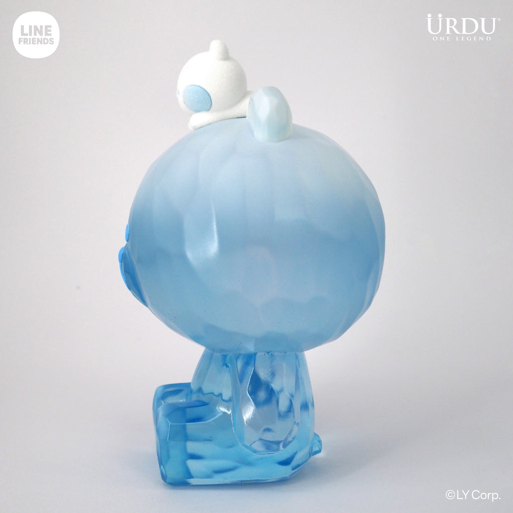 URDU Line Friends Figure - Brown (Iceberg)