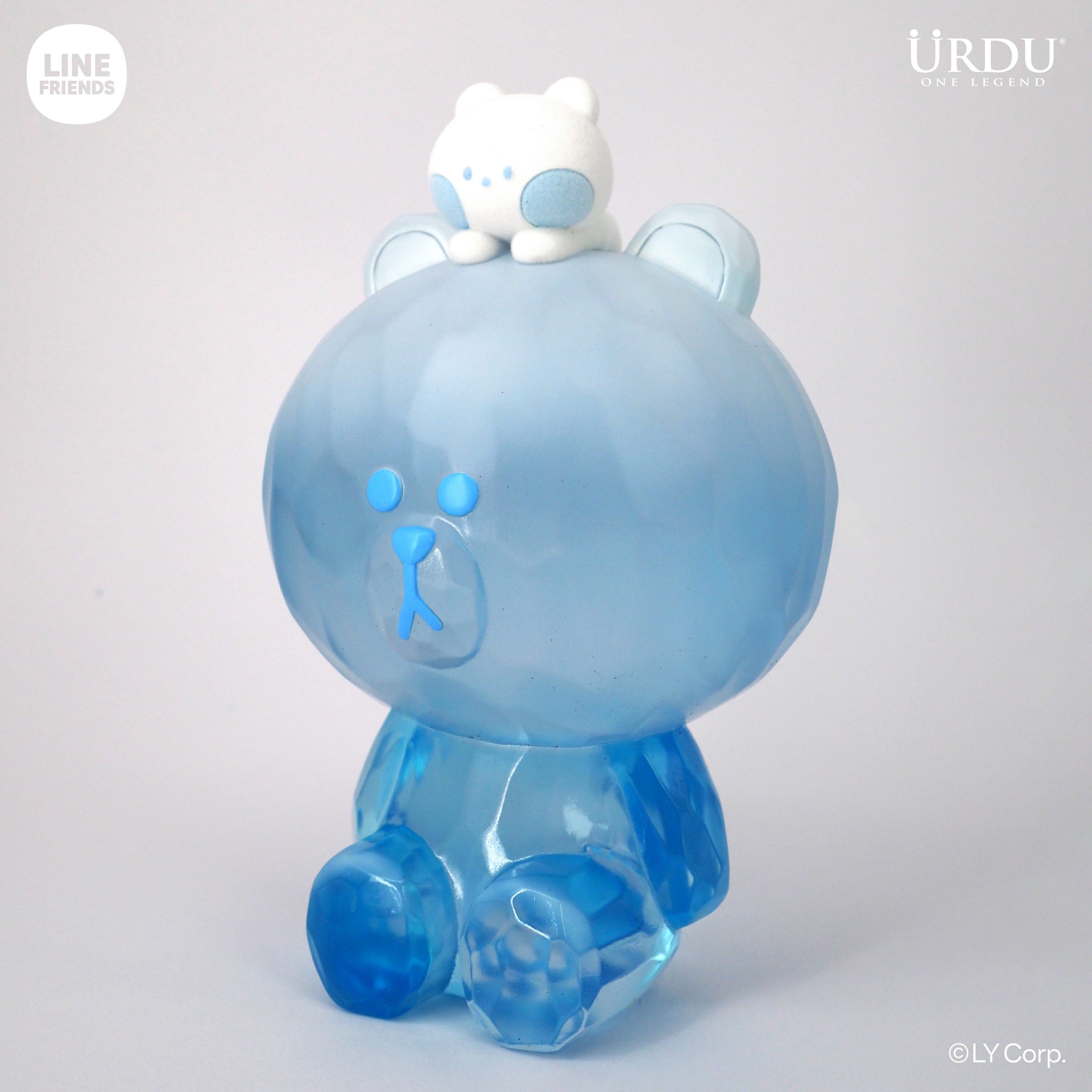 URDU Line Friends Figure - Brown (Iceberg)
