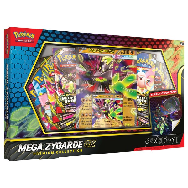 Pokemon TCG Mega Zygarde ex Premium Collection